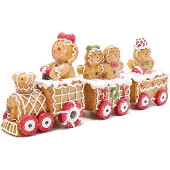 Christmas Decorations Indoor Home Decor Christmas Gingerbread Man Small - Picture 1 of 8